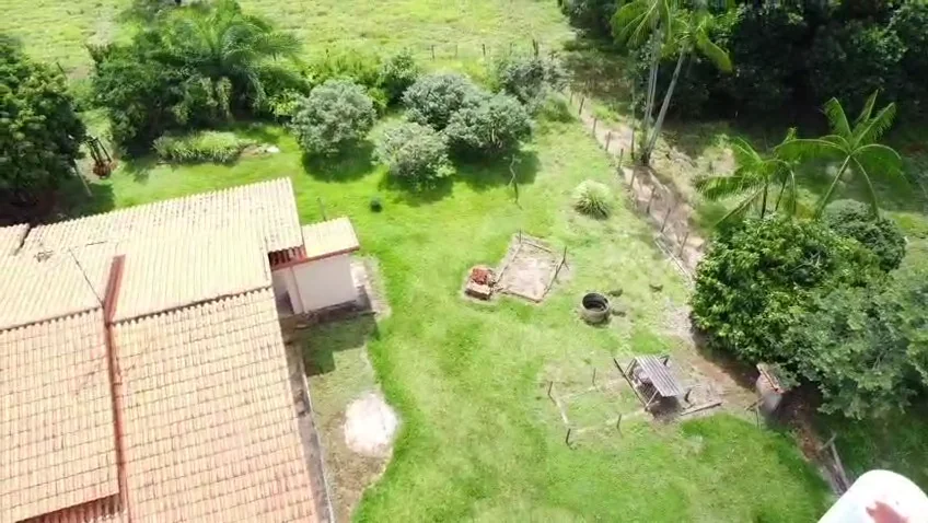 Quintal laboratório: foto real da Fazenda Vau das Pombas